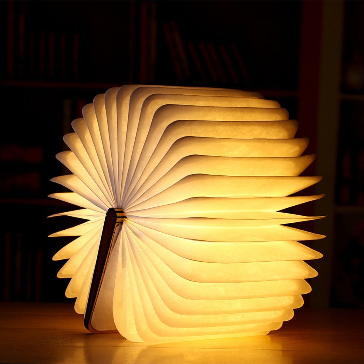 Book Lamp To My Granddaughter - I Will Always Be With You LED Folding Book Light GiveMe-Gifts