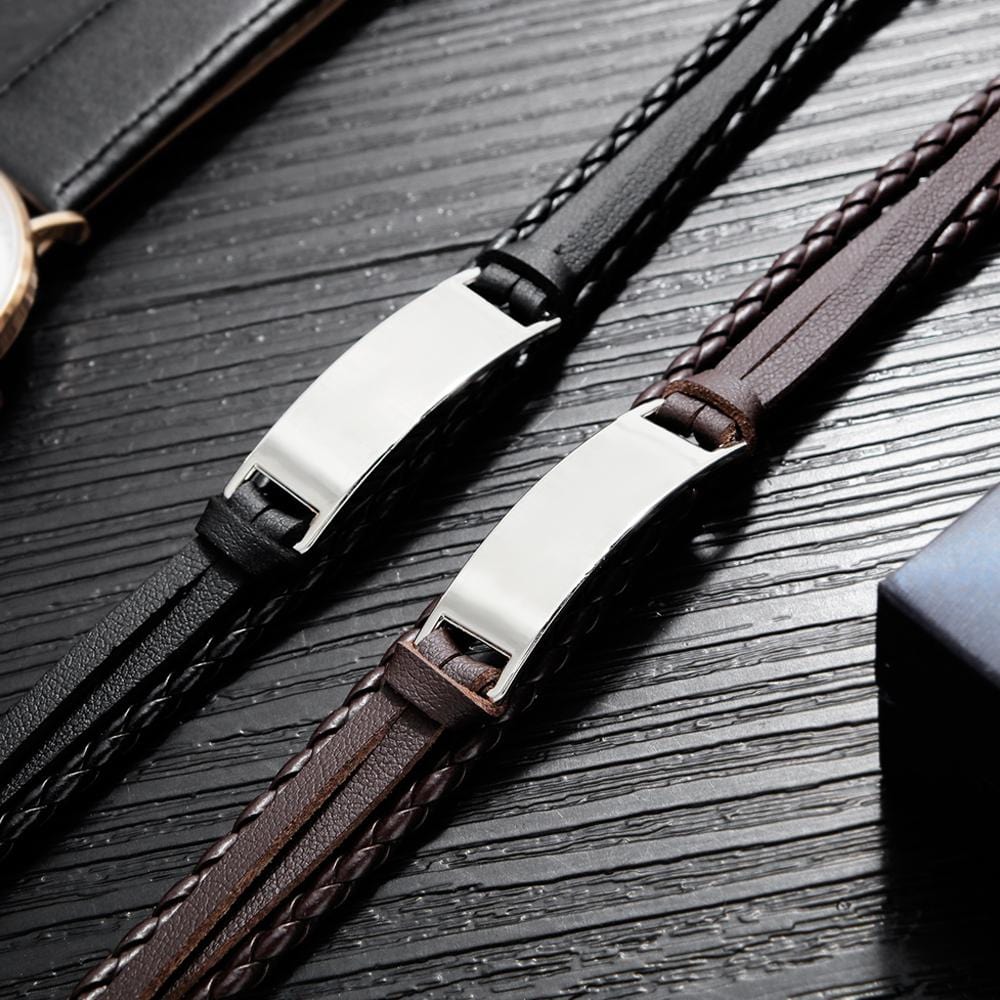 Bracelets Dad To Son - You Are Loved More Than You Know Leather Bracelet GiveMe-Gifts