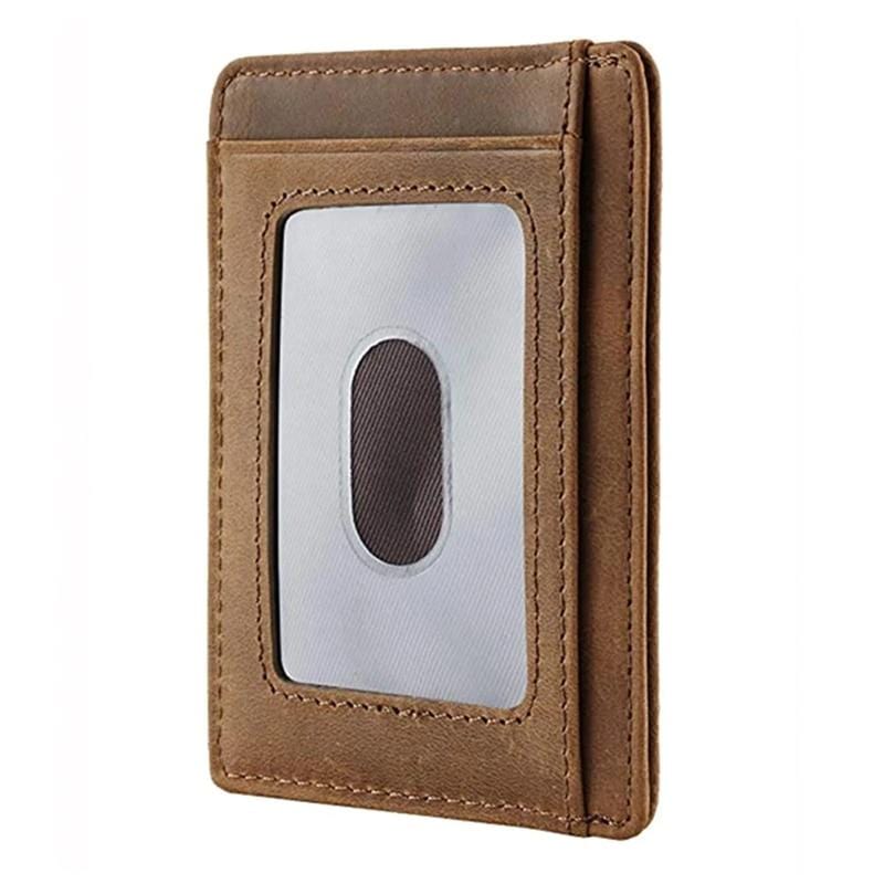 Card Holder Wallet Dad To Son - Always Have Your Back Engraved Card Holder Wallet GiveMe-Gifts