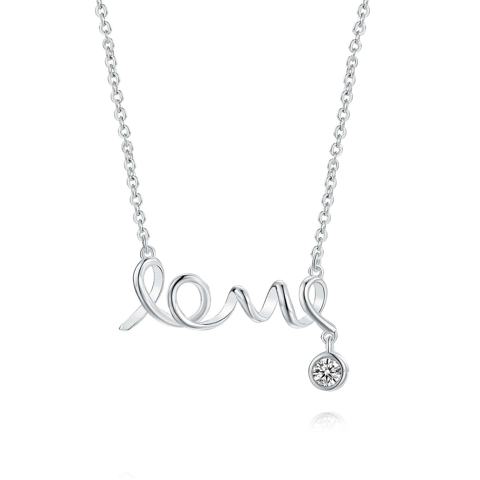 Necklaces To My Nurse Wife - I Love You Love Pendant Necklace GiveMe-Gifts