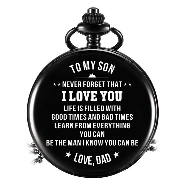 Pocket Watches Dad To Son - I Love You Pocket Watch GiveMe-Gifts