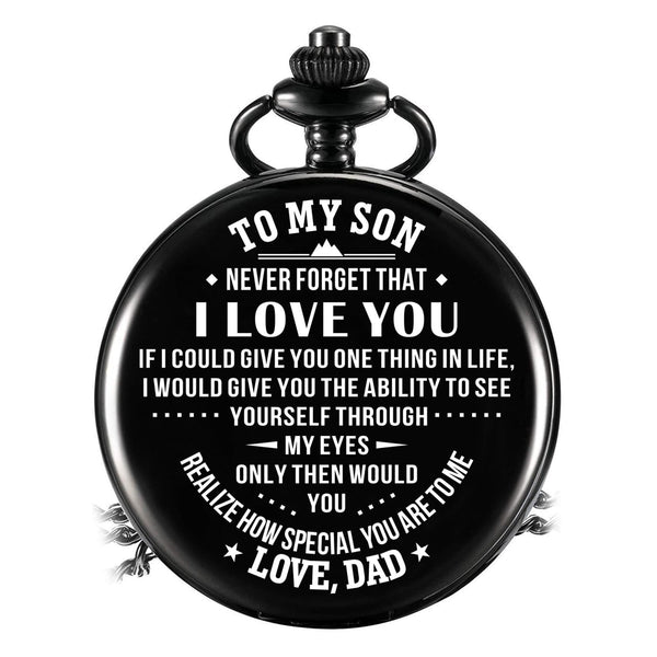 Pocket Watches Dad To Son - You Realize How Special You Are To Me Pocket Watch GiveMe-Gifts