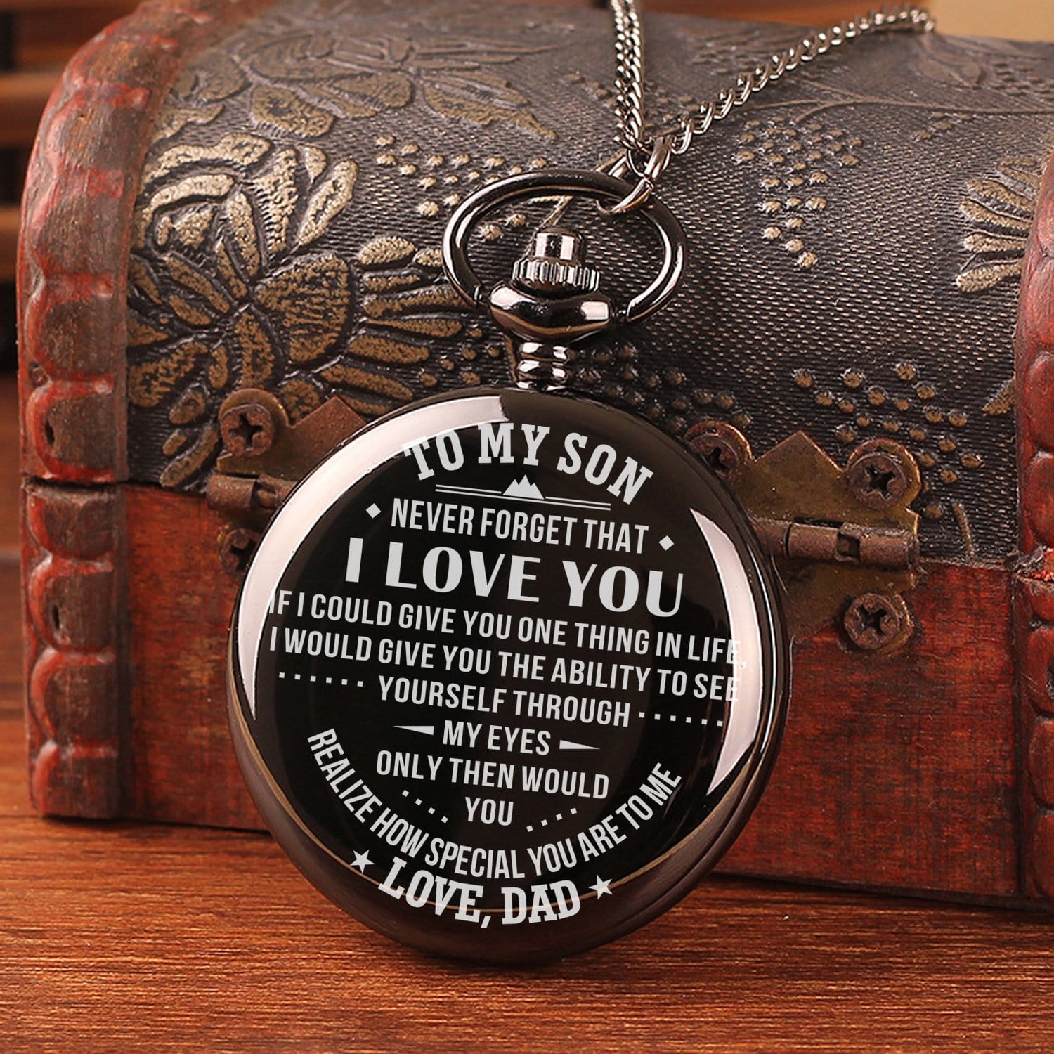 Pocket Watches Dad To Son - You Realize How Special You Are To Me Pocket Watch GiveMe-Gifts