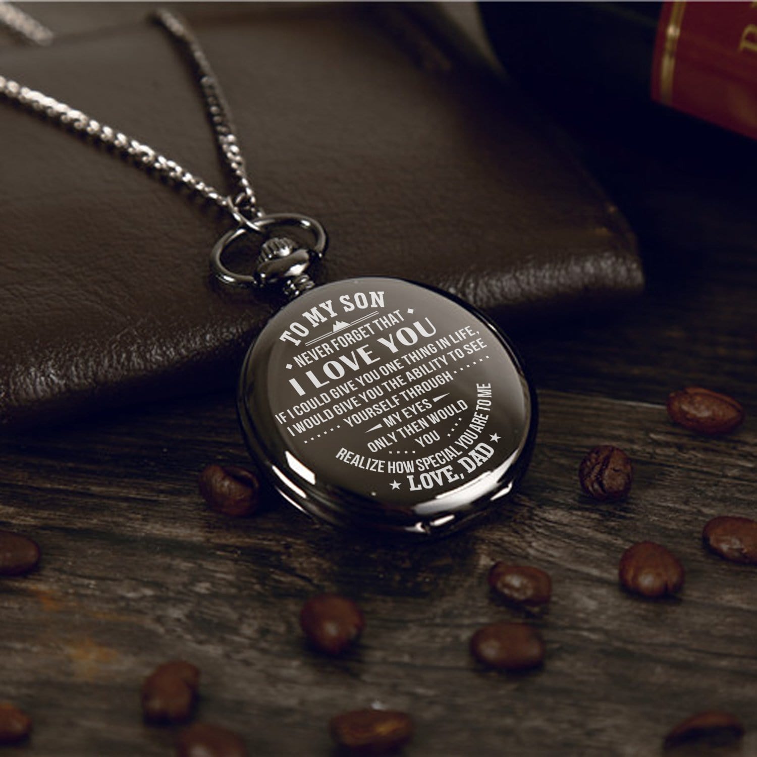 Pocket Watches For Son Dad To Son - You Realize How Special You Are To Me Pocket Watch GiveMe-Gifts