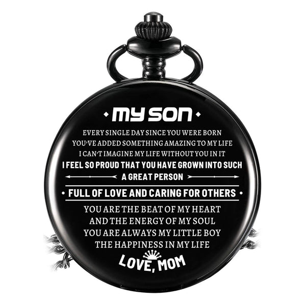 Pocket Watches Mom To Son - Full Of Love And Caring For Others Pocket Watch GiveMe-Gifts