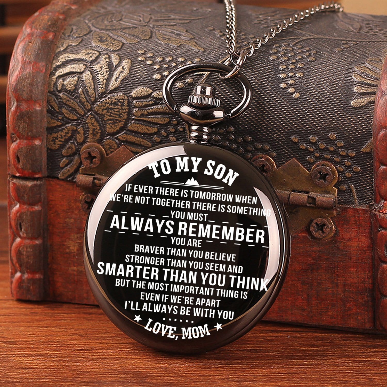 Pocket Watches Mom To Son - I Will Always Be With You Pocket Watch GiveMe-Gifts