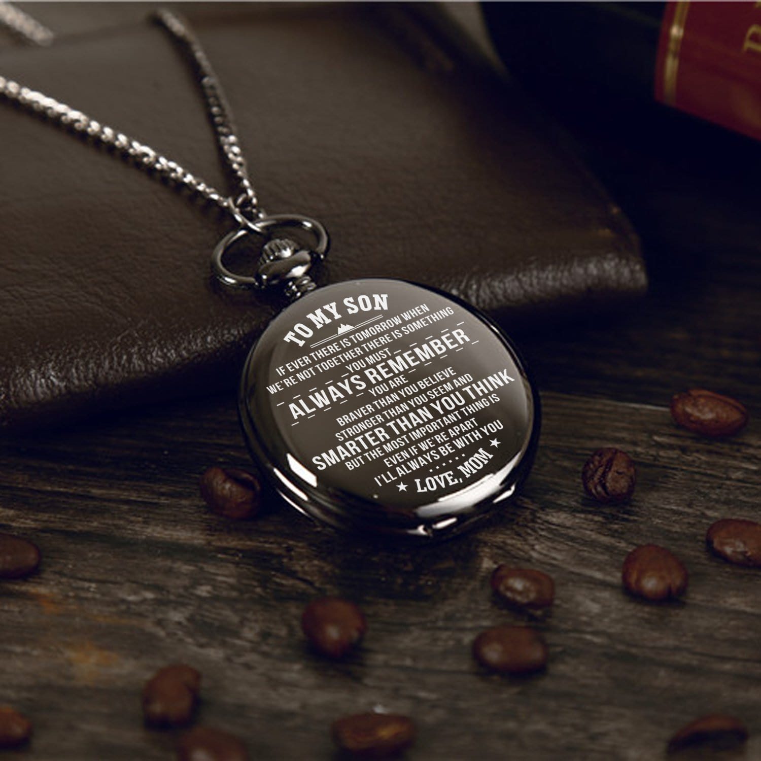 Pocket Watches Mom To Son - I Will Always Be With You Pocket Watch GiveMe-Gifts