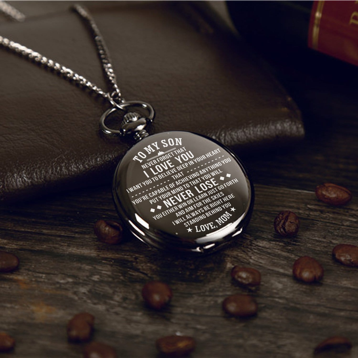 Pocket Watches Mom To Son - You Will Never Lose Pocket Watch GiveMe-Gifts