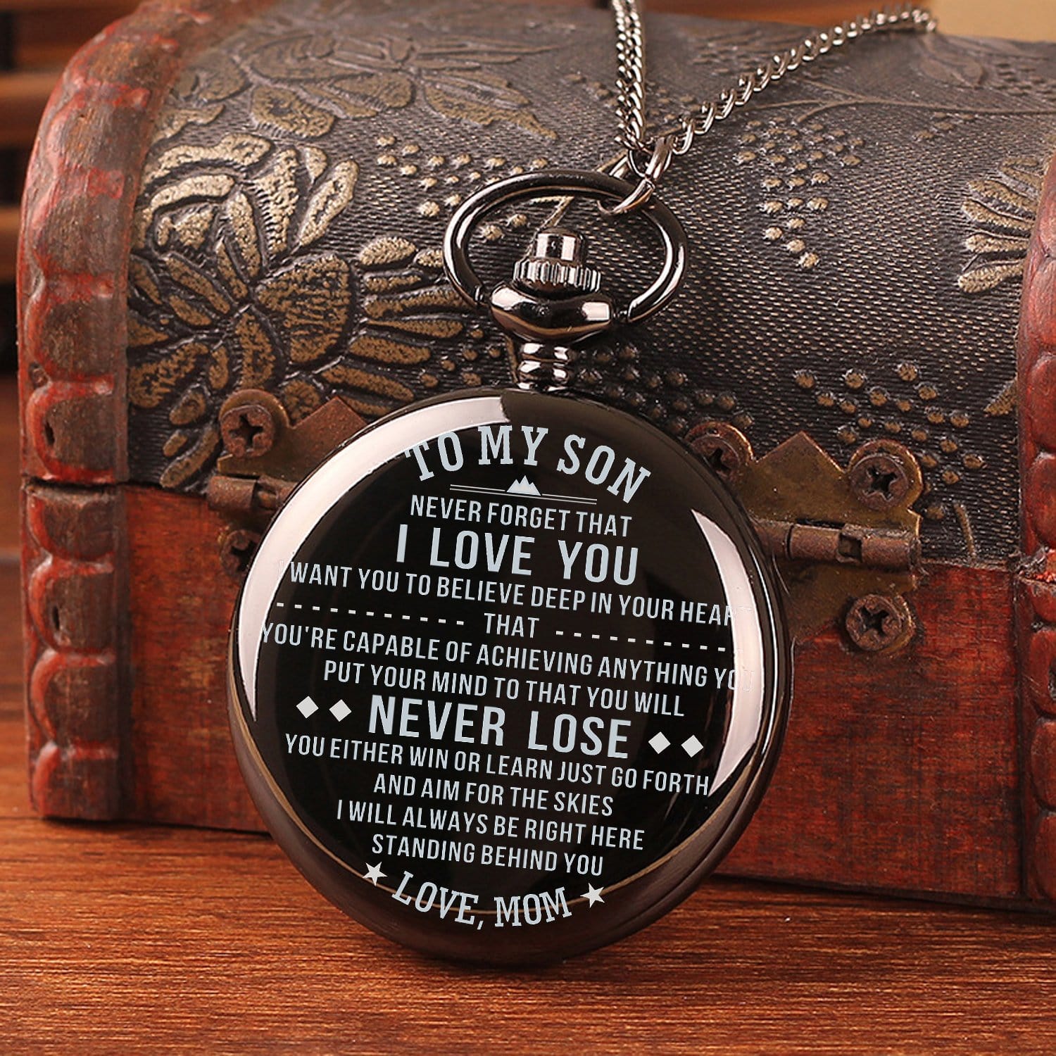 Pocket Watches Mom To Son - You Will Never Lose Pocket Watch GiveMe-Gifts