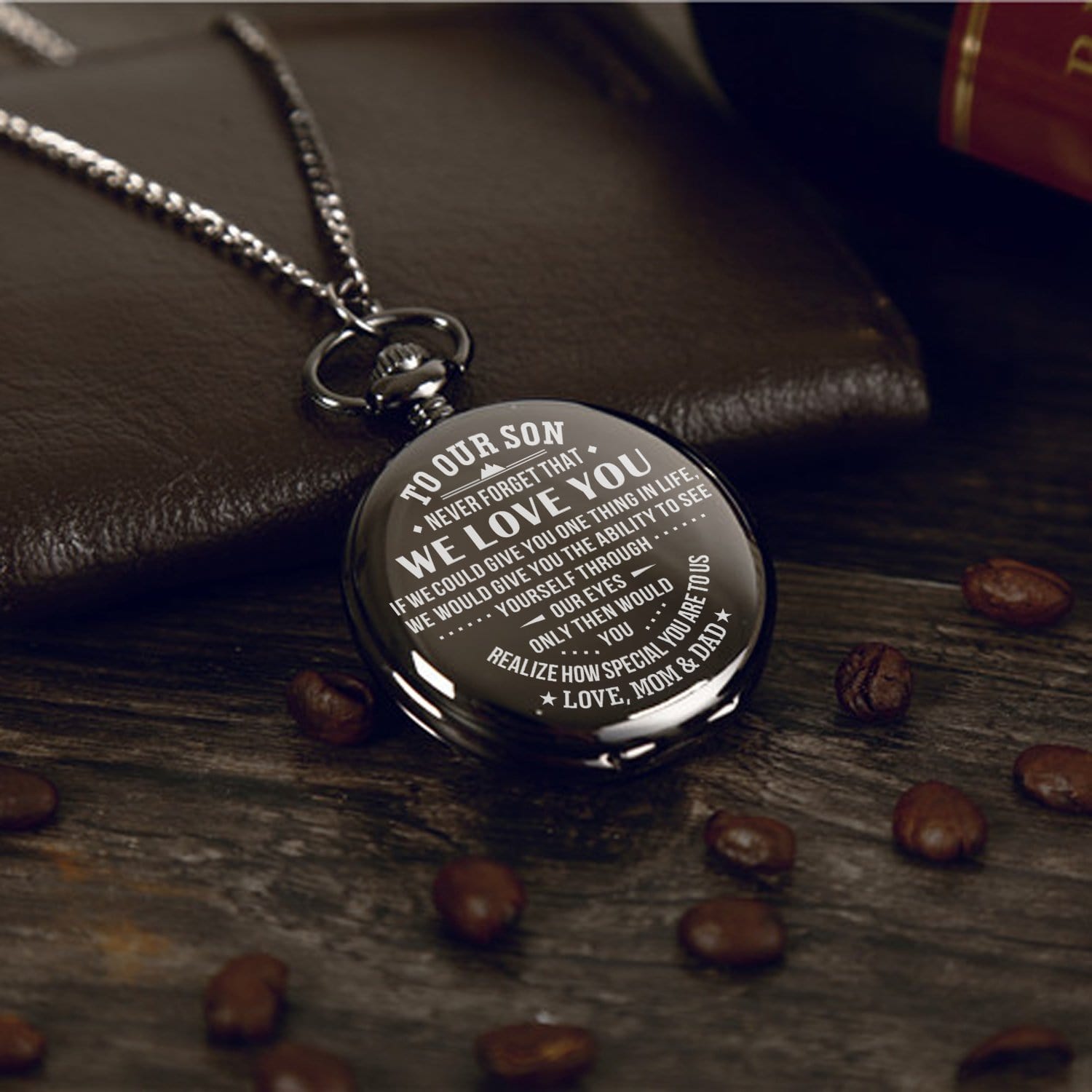 Pocket Watches To Our Son - You Realize How Special You Are To Us Pocket Watch GiveMe-Gifts