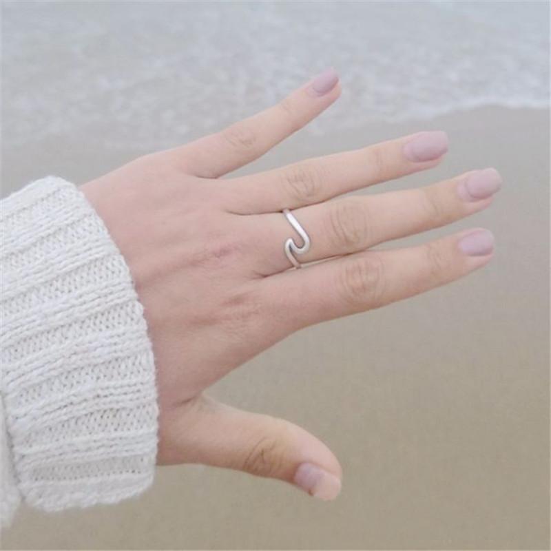 Rings Ocean Wave Ring GiveMe-Gifts