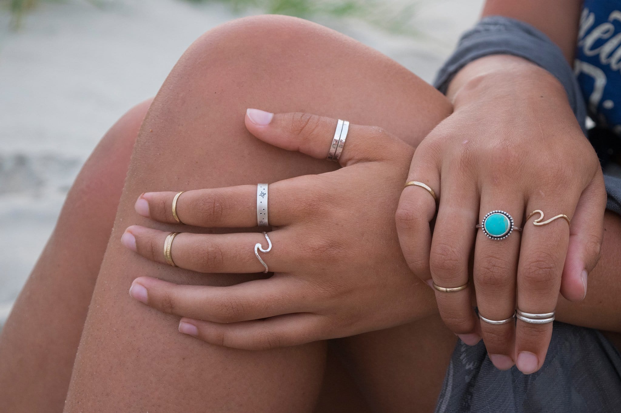 Rings Ocean Wave Ring GiveMe-Gifts