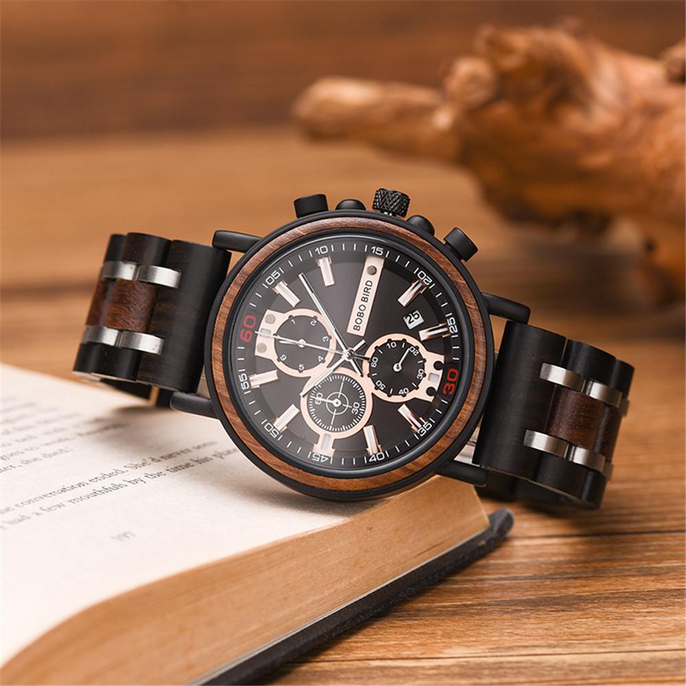 Watches To My Boyfriend - I Will Forever And Always Be Yours Engraved Wood Watch GiveMe-Gifts