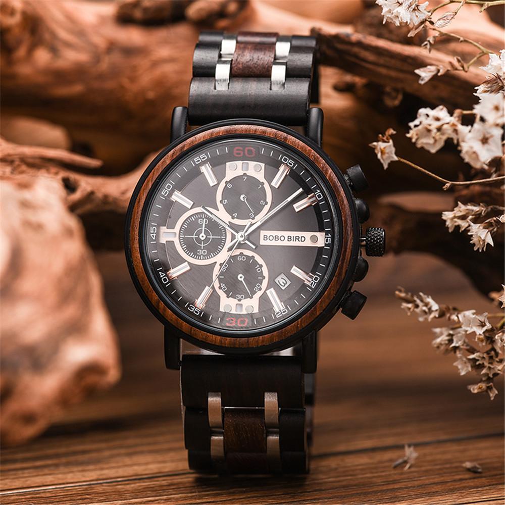 Watches To My Boyfriend - I Will Forever And Always Be Yours Engraved Wood Watch GiveMe-Gifts