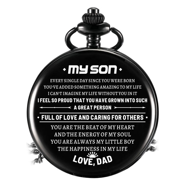 Pocket Watches Dad To Son - Full Of Love And Caring For Others Pocket Watch GiveMe-Gifts