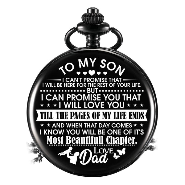 Pocket Watches Dad To Son - I Can Promise You Pocket Watch GiveMe-Gifts